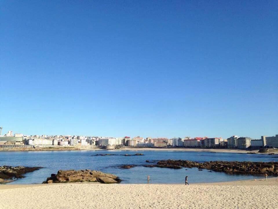 Apartamentos A Coruña Exteriör bild